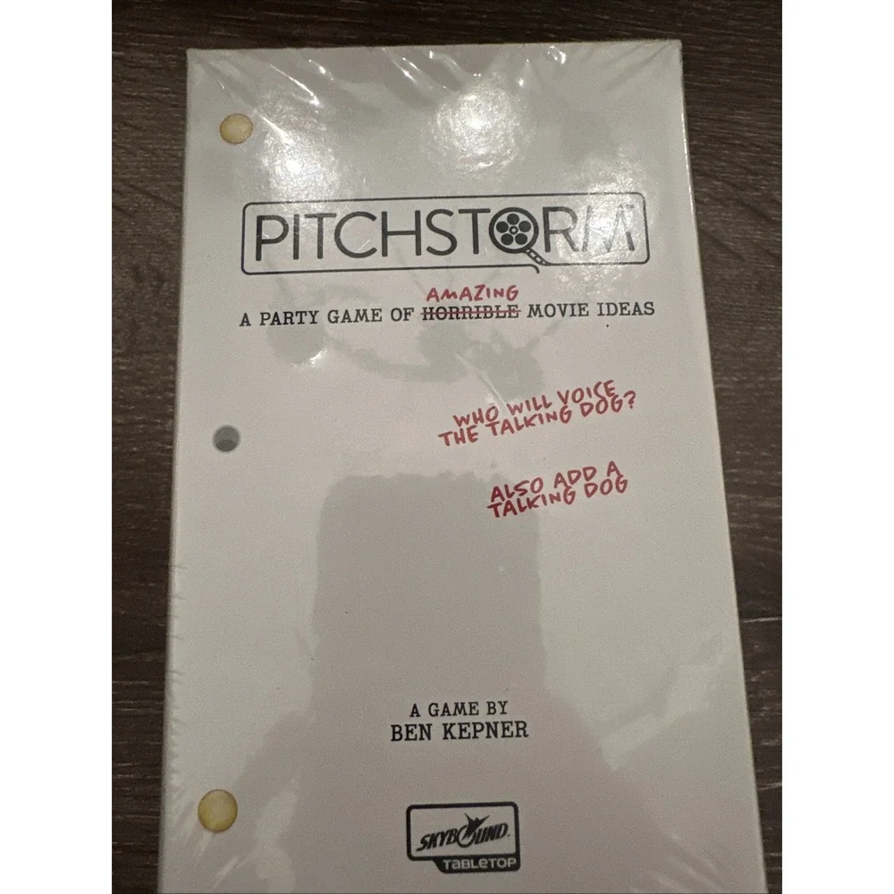 Pitchstorm Card Game New Sealed By Ben Kepner Movie Pitch Meeting Party Game